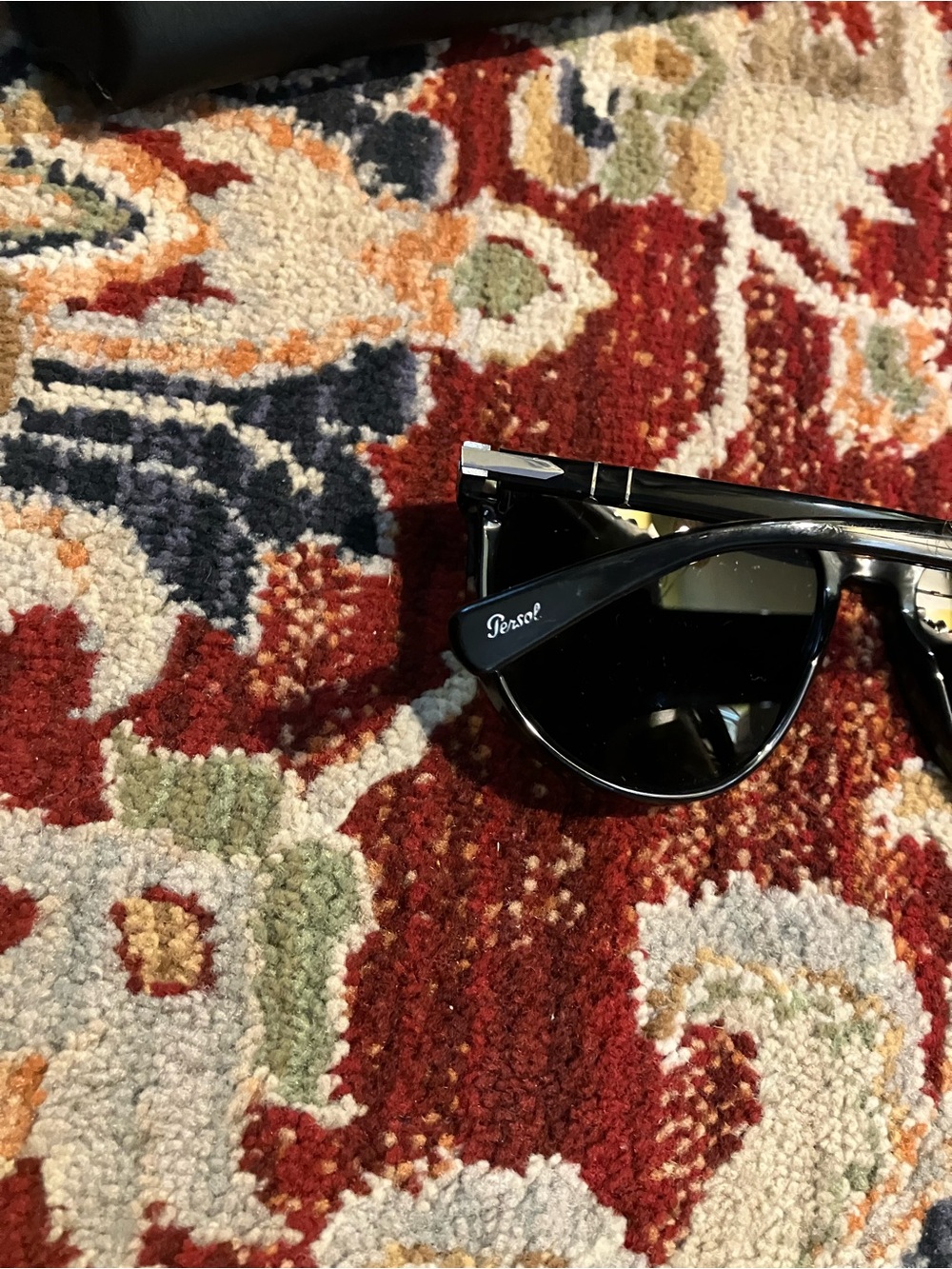 Persol 3301-S Sunglasses Black Unisex - Picture 5 of 8